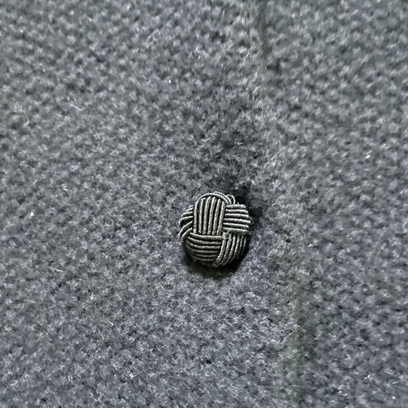 Lauren Ralph Lauren Button-Up Jacket Women's X-Large Black Long Sleeves - Picture 5 of 9